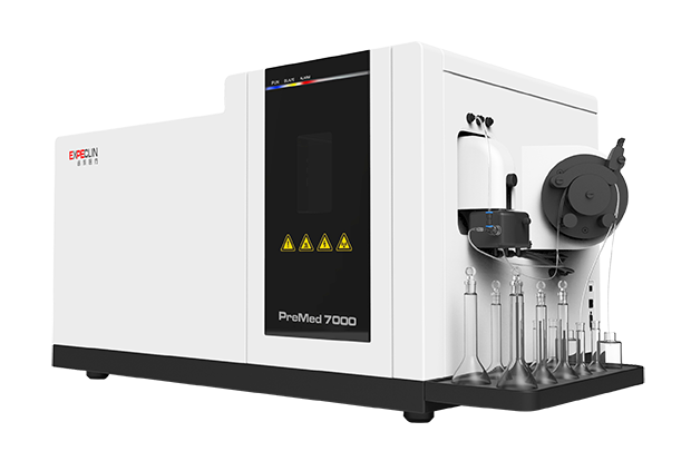 Sistema de detección de espectrometría de masas de plasma acoplado inductivamente PreMed 7000 (ICP-MS)