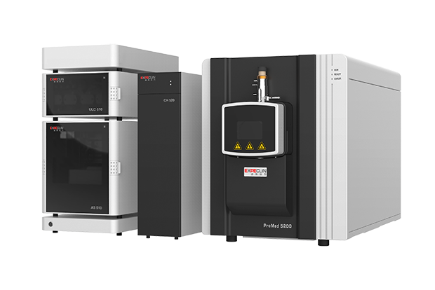 Sistema de detección de espectrometría de masas de triple cuadrupolo y cromatografía líquida de ultra alto rendimiento PreMed 5200 (LC-MS/MS)
